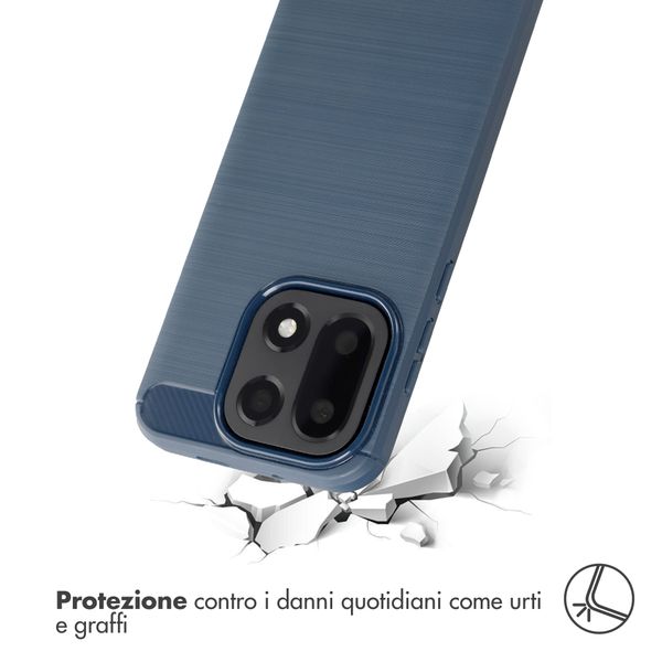 imoshion Brushed Backcover OnePlus 15 - Donkerblauw