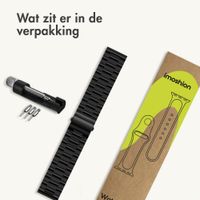 imoshion Stalen bandje  - Universeel 20 mm aansluiting - Zwart