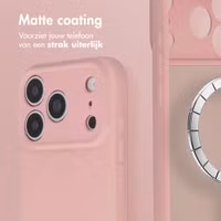 imoshion Color Backcover met MagSafe Apple iPhone 18 Pro / 17 Pro - Lichtroze