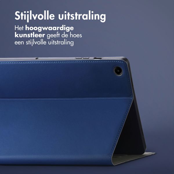 Accezz Classic Tablet Case Samsung Galaxy Tab A9 Plus - Donkerblauw