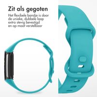 imoshion Siliconen bandje Fitbit Charge 5 / Charge 6 - Maat S - Turquoise