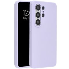Accezz Liquid Silicone Backcover met MagSafe Samsung Galaxy S26 Ultra - Paars
