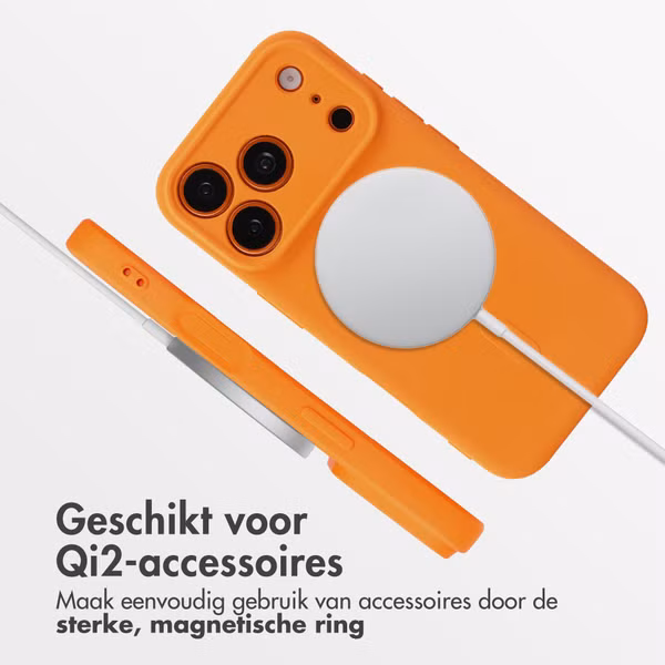 imoshion Color Backcover met MagSafe Apple iPhone 18 Pro Max / 17 Pro Max - Oranje