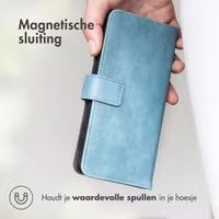 imoshion Luxe Bookcase Samsung Galaxy Fold 7 - Lichtblauw