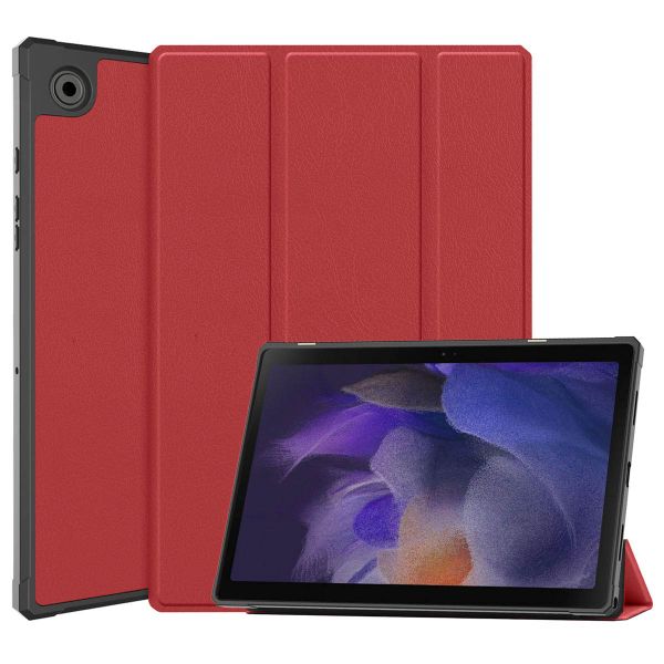 imoshion Trifold Bookcase Samsung Galaxy Tab A8 - Rood