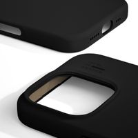 iDeal of Sweden Silicone Case met MagSafe Apple iPhone 16 Pro - Black