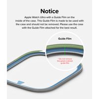 Ringke Bezel Styling + Screenprotector Apple Watch Ultra - 49 mm - Knurling Titanium