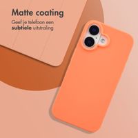 imoshion Color Backcover Apple iPhone 16 - Apricot Crush Orange