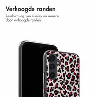 imoshion Design hoesje Samsung Galaxy A54 (5G) - Leopard Pink