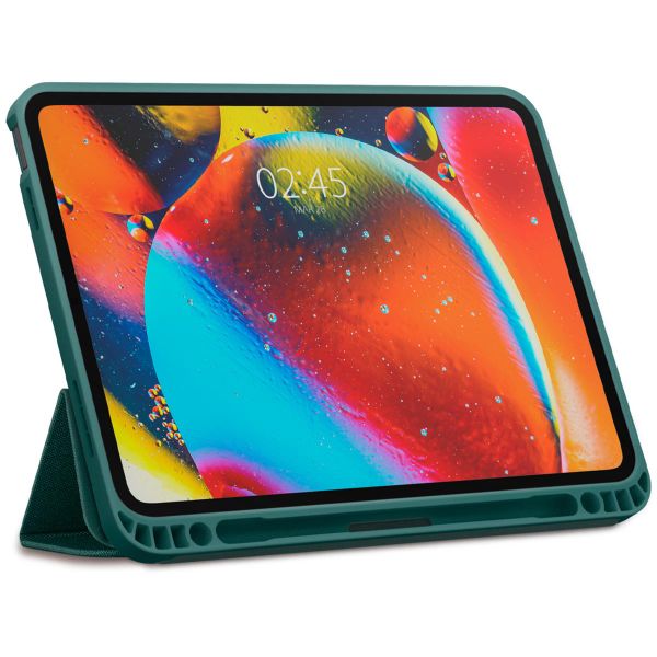 Spigen Urban Fit Bookcase iPad 10 (2022) 10.9 inch - Midnight Green