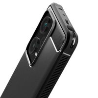 Spigen Rugged Armor Backcover Xiaomi Redmi Note 12 Pro - Zwart