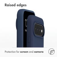 Accezz Liquid Silicone Case with MagSafe Google Pixel 11 / 11 Pro / 10 / 10 Pro - Dark Blue