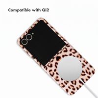 Selencia Vivid Back Cover with MagSafe Samsung Galaxy Z Flip 8 - Wild Leo