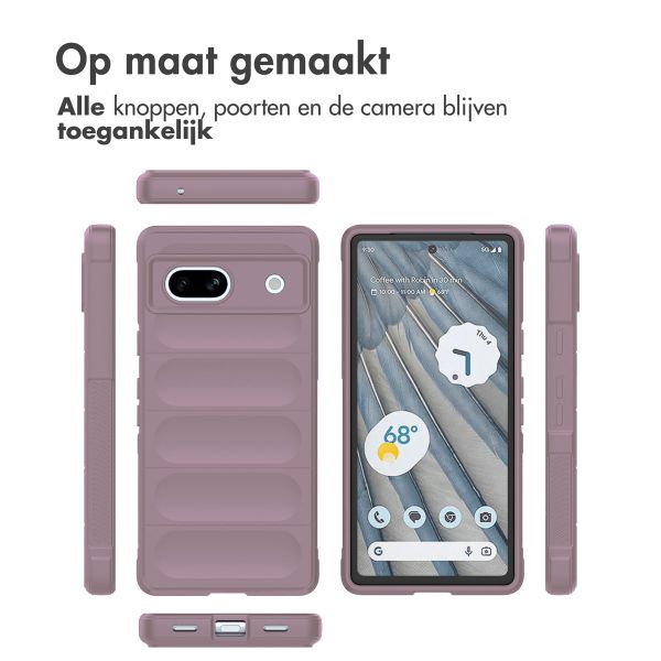 imoshion EasyGrip Backcover Google Pixel 7a - Paars