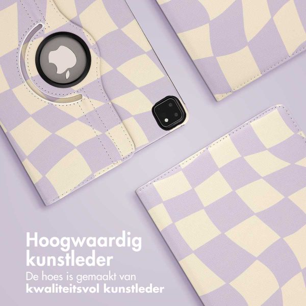 imoshion 360° Draaibare Design Bookcase Apple iPad Pro 11 (2022 / 2021 / 2020 / 2018) - Dancing Cubes