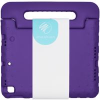 imoshion Kidsproof Backcover met handvat iPad Air 5 (2022) / Air 4 (2020) - Paars