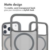 imoshion Colour Guard Back Cover with MagSafe Apple iPhone 17 Pro - Grey