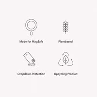 Woodcessories Bio Case MagSafe Apple iPhone 16 Pro Max - Midnight Green