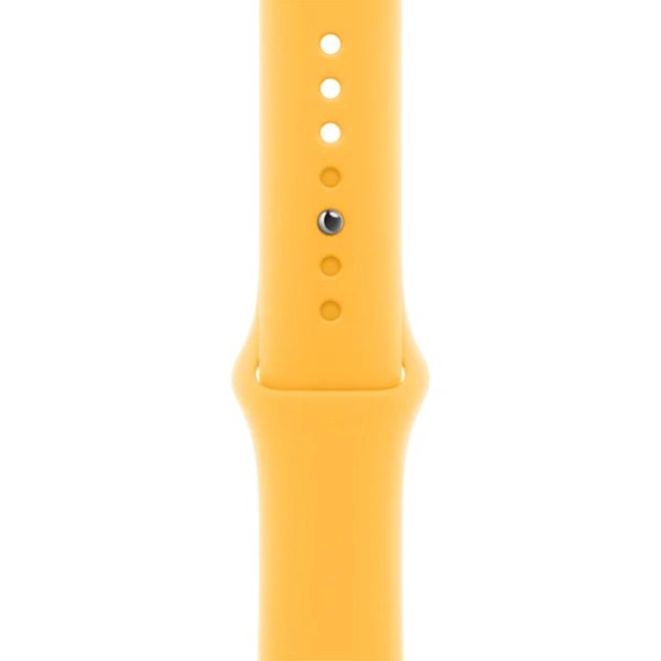 Apple Sport Band Apple Watch Series 1 t/m 11 / SE / Ultra (44/45/46/49 mm) - Maat M/L - Sunshine