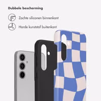 Selencia Vivid Backcover Samsung Galaxy A55 - Groovy Sapphire Blue