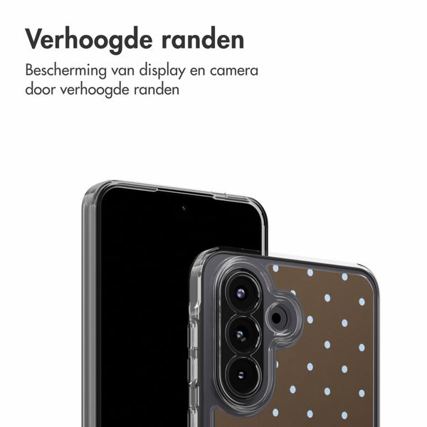 imoshion Design hoesje Samsung Galaxy A57 (5G) - Polka Dot Bruin