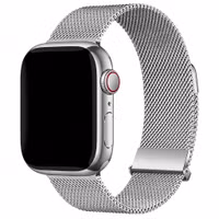 imoshion Milanese Magnetic Band Apple Watch | 44/45/46/49 mm - Silver