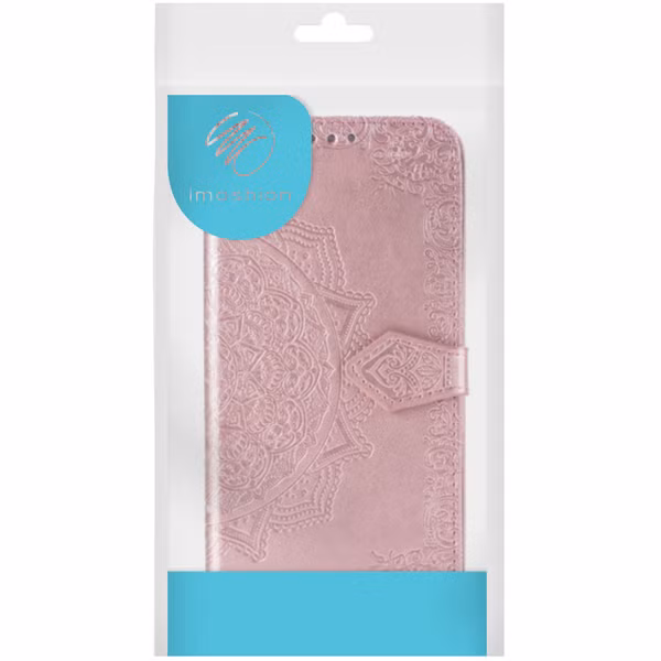 imoshion Mandala Bookcase Samsung Galaxy S21 - Rosé Goud