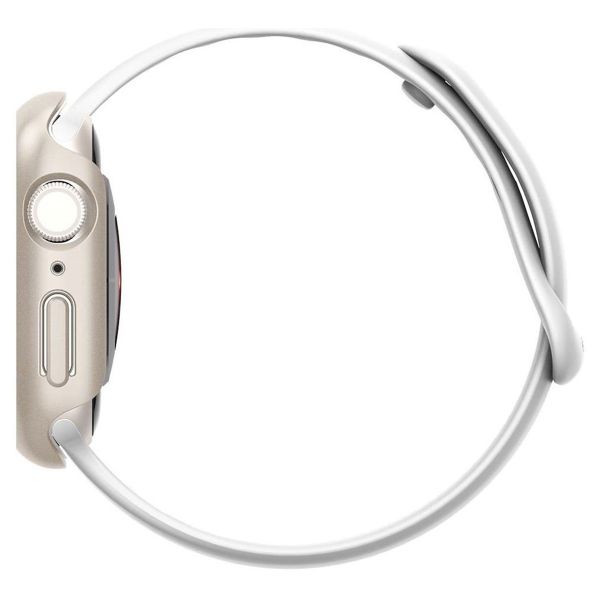 Spigen Thin Fit™ Case Apple Watch Series 7 / 8 / 9 - 41 mm - Zilver