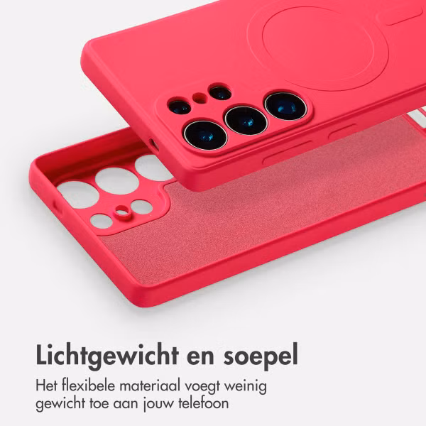 imoshion Color Backcover met MagSafe Samsung Galaxy S25 Ultra - Neon Pink