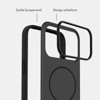 imoshion Color Backcover met Thin MagSafe Ring Apple iPhone 17 Pro Max - Zwart