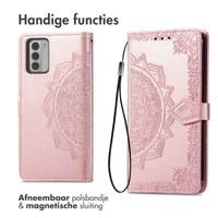 imoshion Mandala Bookcase Nokia G42 - Rosé Goud