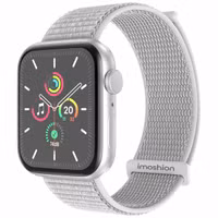 imoshion Nylon bandje Apple Watch Series 1 t/m 9 / SE (38/40/41 mm) | Series 10 / 11 (42 mm) - Seashell
