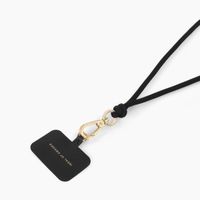 iDeal of Sweden Cord Phone Strap Universal - Telefoonkoord - Universeel - Black