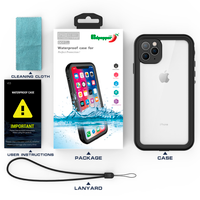 Redpepper Dot Plus Waterproof Backcover Apple iPhone 11 - Zwart