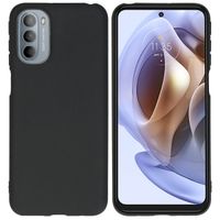 imoshion Color Backcover Motorola Moto G31 / G41 - Zwart