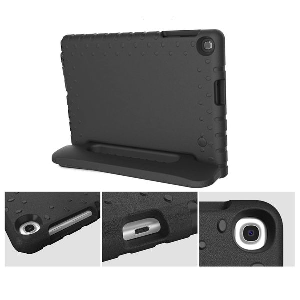 Kidsproof Backcover met handvat Samsung Galaxy Tab A 10.1 (2016) - Zwart