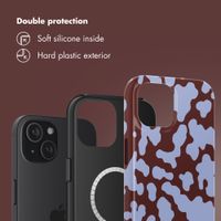 Selencia Vivid Back Cover with MagSafe Apple iPhone 15 - Moo'd Lavender Glow