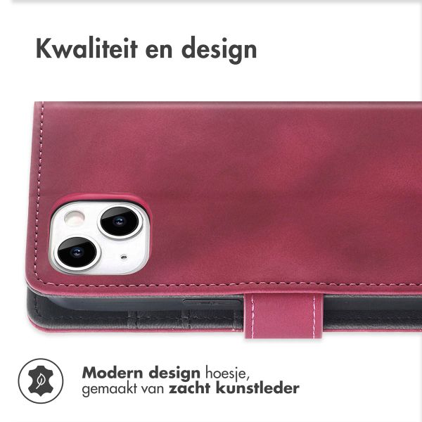 imoshion Bookcase met koord Apple iPhone 14 / 13 - Rood