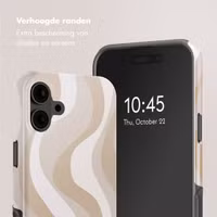 Selencia Vivid Tough Backcover met MagSafe Apple iPhone 16 - Desert Waves Beige
