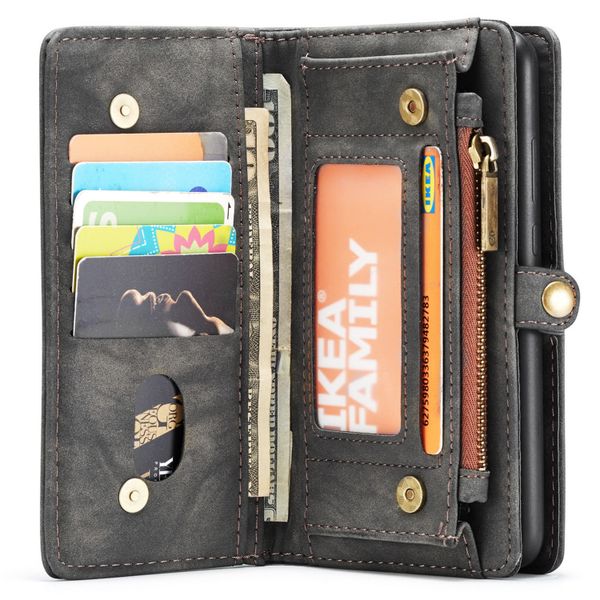 CaseMe Luxe Lederen 2 in 1 Portemonnee Bookcase Samsung Galaxy A70