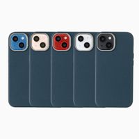 Accezz Mesh Backcover met MagSafe Apple iPhone 14 / 13 - Donkerblauw