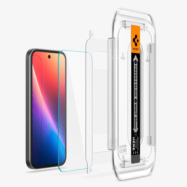 Spigen GLAStR EZ Fit Screenprotector + Applicator Google Pixel 9a