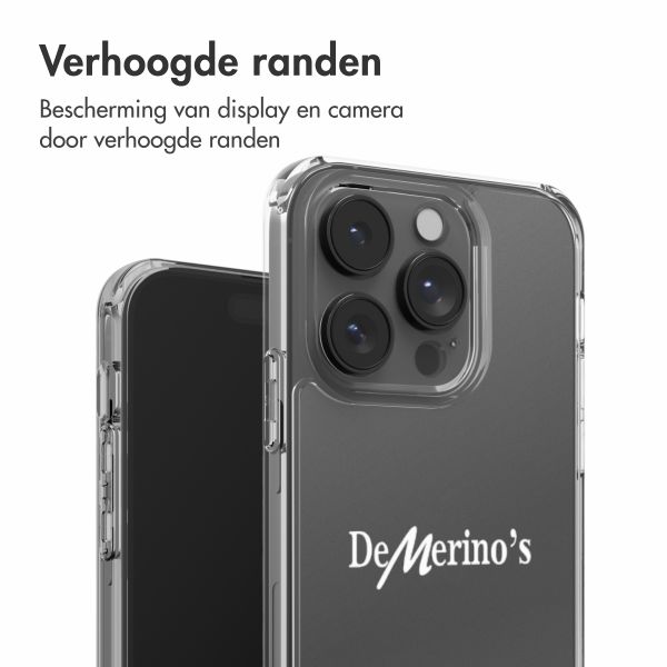 Clear Backcover Apple iPhone 14 Pro - De Merino's