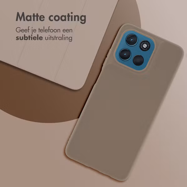 imoshion Color Backcover Motorola Moto G57 Power - Bruin