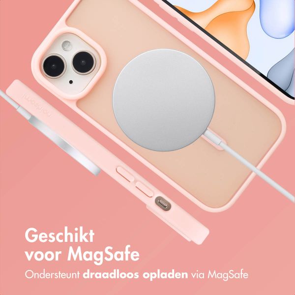 imoshion Color Guard Backcover met MagSafe iPhone 15 - Lichtroze