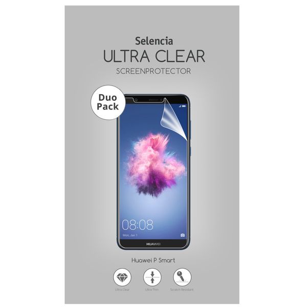Selencia Duo Pack Ultra Clear Screenprotector Huawei P Smart
