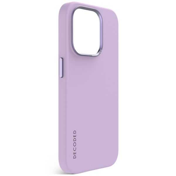 Decoded Silicone Backcover MagSafe iPhone 15 Pro Max - Paars