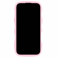 Holdit Wavy Case iPhone 16 Pro - Pink / Transparent