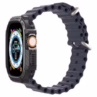 Spigen Rugged Armor™ Case Apple Watch Ultra / Ultra 2 / Ultra 3 - 49 mm - Zwart