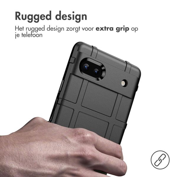 imoshion Rugged Shield Backcover Google Pixel 6a - Zwart